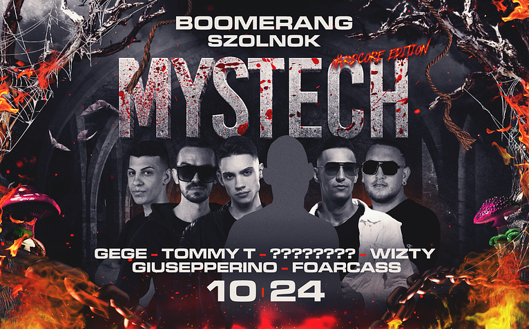 🕷 MYSTECH® - Halloween Edition 🕷 2025.10.24. ➢ BOOMERANG - SZOLNOK