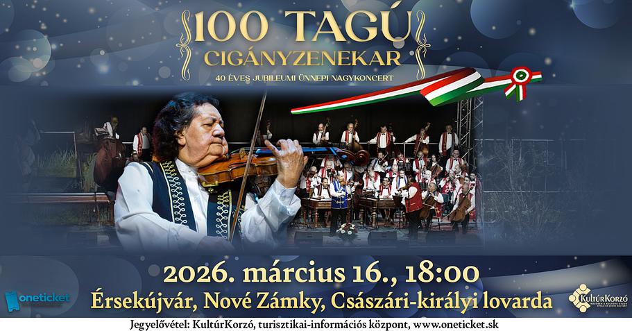 100 TAGÚ CIGÁNYZENEKAR - ÉRSEKÚJVÁR
