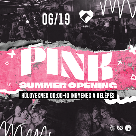 PINK SUMMER OPENING🌞