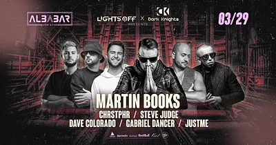 Dark Knights pres: Martin Books /DE/ | AlbaBár Székesfehérvár 03/29  