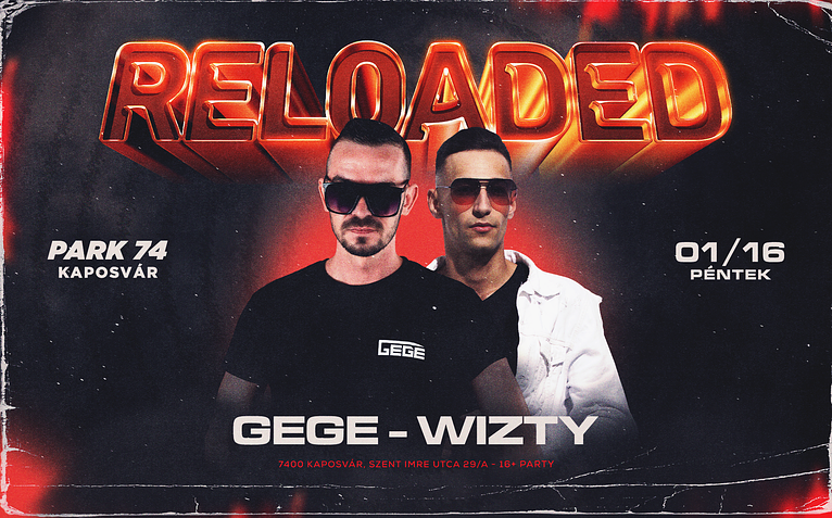 🪫RELOADED🪫• 2026.01.16. • PARK74 ➤ KAPOSVÁR