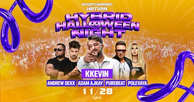 KKEVIN ✘ PUREBEAT • Hybrid Halloween  • [2026.11.28.] ❯❯❯ Hatvan Sportcsarnok