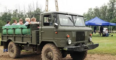 GAZ 66 vezetés