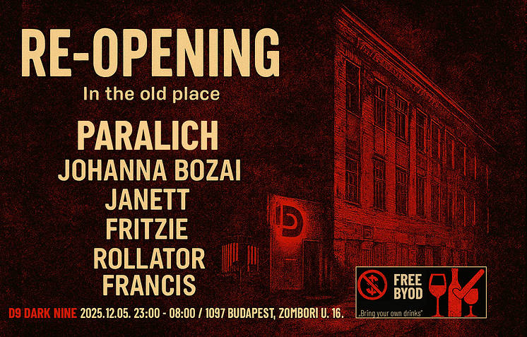 D9 DARK NINE RE-OPENING