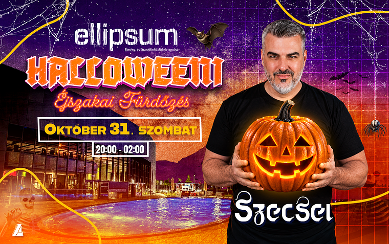Halloweeni Éjszakai Fürdőzés • Szecsei | Ellipsum 10.31.szombat