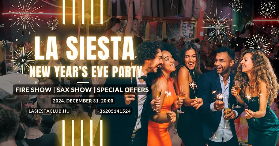 New Year's Eve at La Siesta: Fire, Music, and Cocktails!